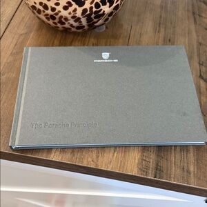 Porsche Design Gray Hardcover Book